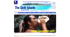 Desktop Screenshot of cookislands.org.uk